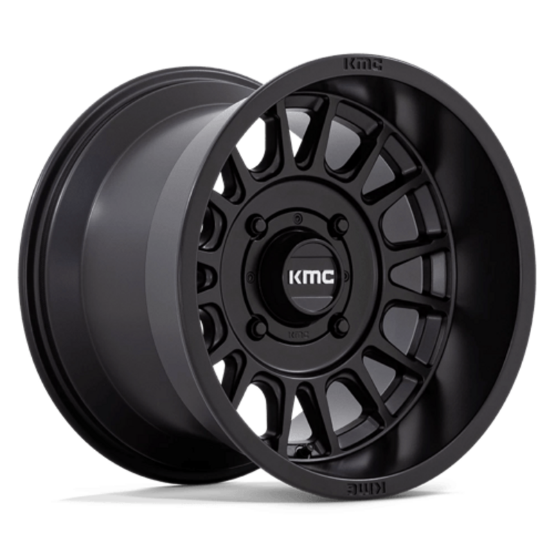 Jante KMC KS138 Impact UTV 15x10" 4x137 ET0, Noir Satiné