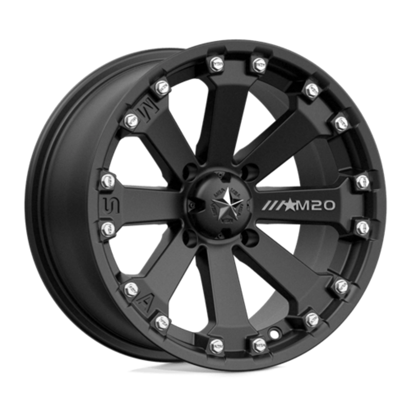 Jante MSA Offroad Wheels M20 Kore 14x7" 4x115 ET00, Noir Mat