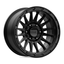 Jante KMC KM542 Impact 17x9" 6x139.7 ET-12, Noir Satiné