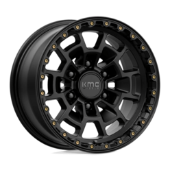 Jante KMC KM718 Summit 17x8.5" 6x139.7 ET00, Noir Satiné