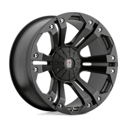 Jante XD778 Monster 18x9" 8x165.1 ET-12, Noir Mat