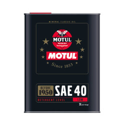 Huile Motul Historique - SAE40 (2L)