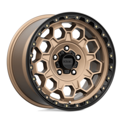Jante KMC KM545 Trek 17x9" 5x127 ET18, Bronze Mat, Rebord Noir