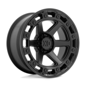 Jante XD862 Raid 17x9" 6x139.7 ET00, Noir Satiné