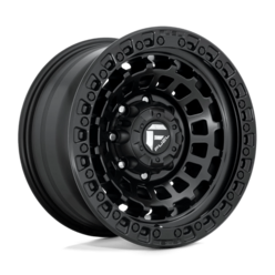 Jante Fuel D633 Zephyr 17x9" 8x165.1 ET-12, Noir Mat