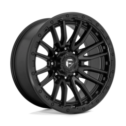 Jante Fuel D679 Rebel 22x10" 8x165.1 ET-18, Noir Mat