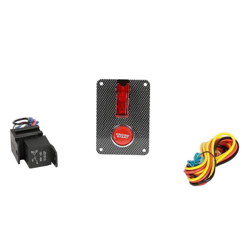 Platine de Démarrage - 1 Interrupteur + 1 Bouton