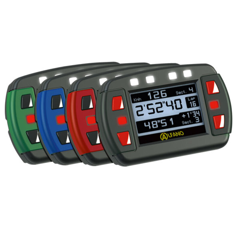 Alfano ADSGPSi chronometre, compteur de tour, GPS, noir Nouveau Modèle