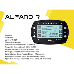 Alfano 7 2T GPS + sonde température eau + échappement + rallonge 135cm