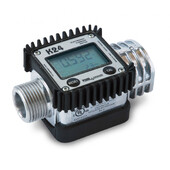 Compteur K24 numérique à turbine - filetage BSP 1"x11 Gaz