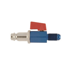 Sonde Air Jack Krontec JIC 9/16x18 avec vanne 1/4 de tour