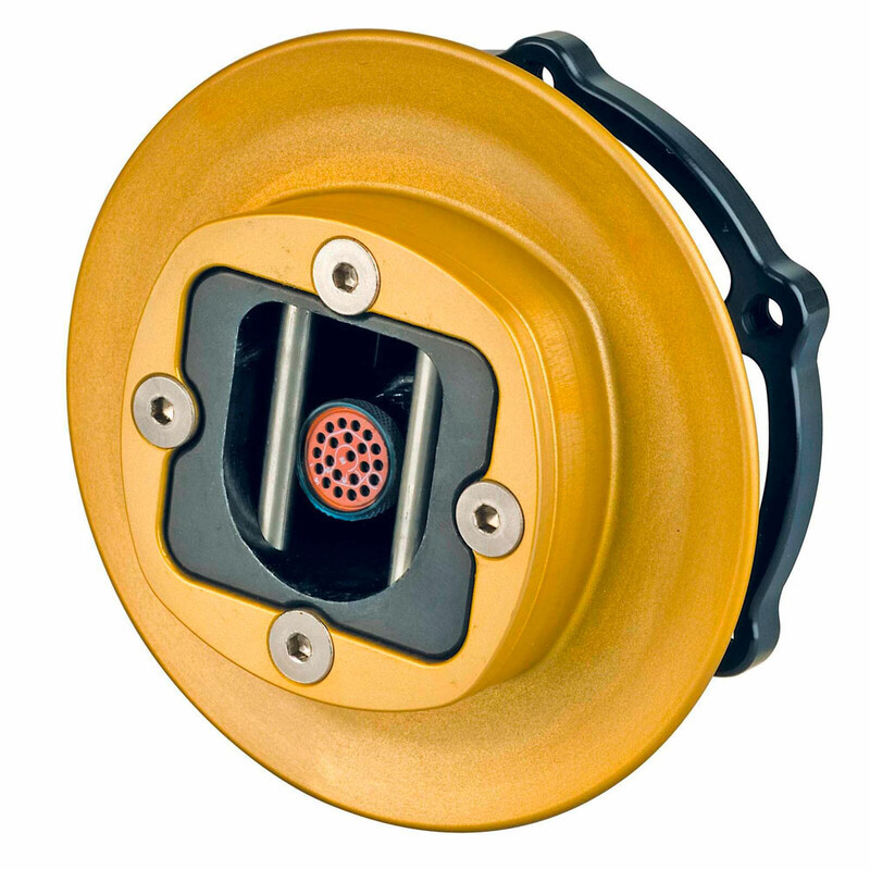 Moyeu escamotable Krontec QR-30, femelle côté volant, 6 trous