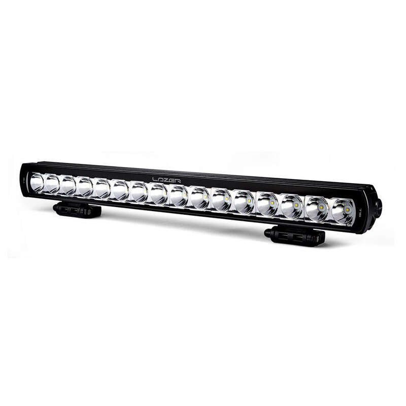 Rampe de phare type barre Lazer T-16 16 LEDS homologué E11 noire
