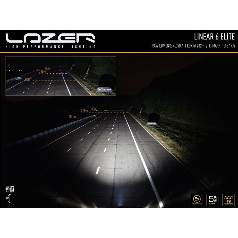 Rampe de phare LED Lazer Linear 6 Elite