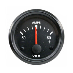 Ampèremètre VDO Cockpit International (60 A) Ø52 mm