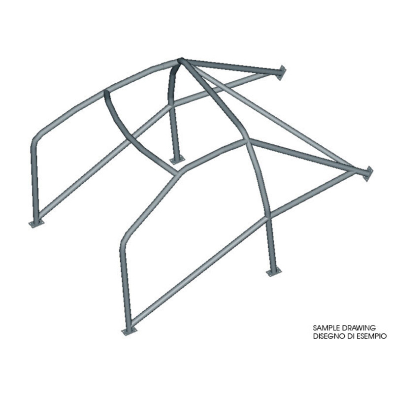 Arceau BMW E46 4 portes - 6 pts à souder - Fe45 - Omp