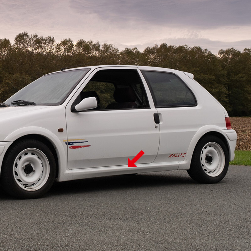 Bas de caisse Peugeot 106 Phase 2 côté gauche