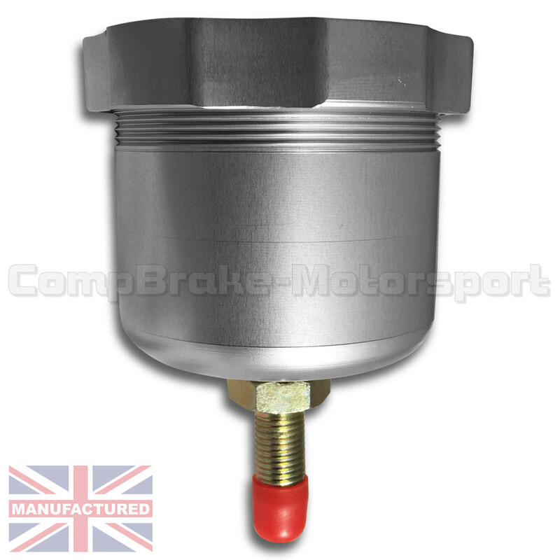 Bocal pour réservoir de liquide de frein alu - hauteur 80mm - argent