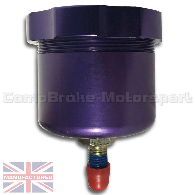Bocal pour réservoir de liquide de frein alu - hauteur 80mm - violet