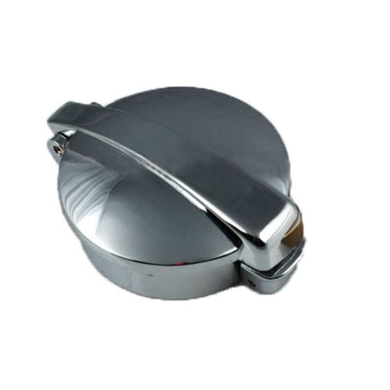 Bouchon rétro Monza - alu poli - diamètre 2" 1/2 - seul
