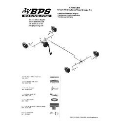 Circuit hydraulique Gr.N banjos sur étriers et MC 3 sorties