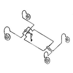 Circuit hydraulique Gr.N Renault Clio Williams double