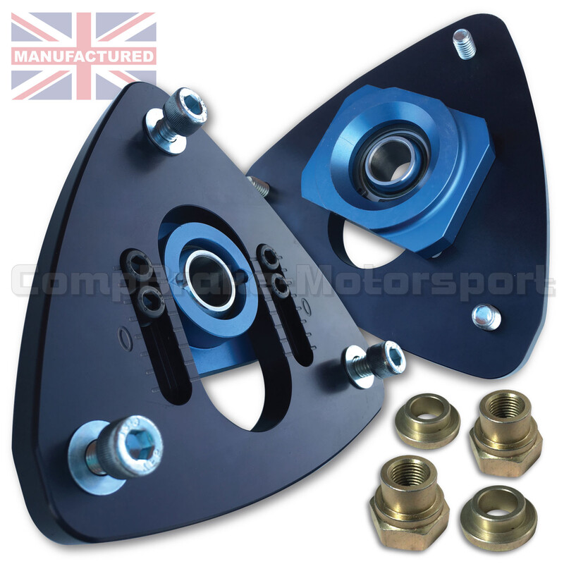 Coupelles d'amortisseur Alu Ford Focus RS Réglables (double régl) - Av