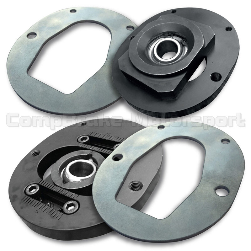 Coupelles d'amortisseurs Alu Citroën DS3 Réglables+renforts bol inf-Av