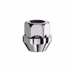 Ecrou conique 12x125 60° L25mm 44g clé 19mm acier zingué