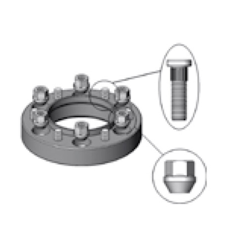 Elargisseurs Volvo 4x100 diamètre 52.0 - épaisseur 40mm M4 fin de séri