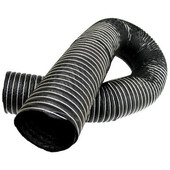 Gaine ventilation/refroidissement Moyenne temp - noire - Ø121mm - 1m