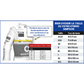 Hybrid Simpson Sport attaches type clip Hans FIA8858-2010 XL