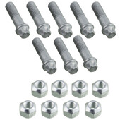 Kit 8 vis piste de frein montage fixe et flottant Ø 1/4" - L. 22.2mm