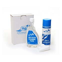 Kit Nettoyage ITG (spray 500ml et huile filtre ITG épais 400ml)(Terre)