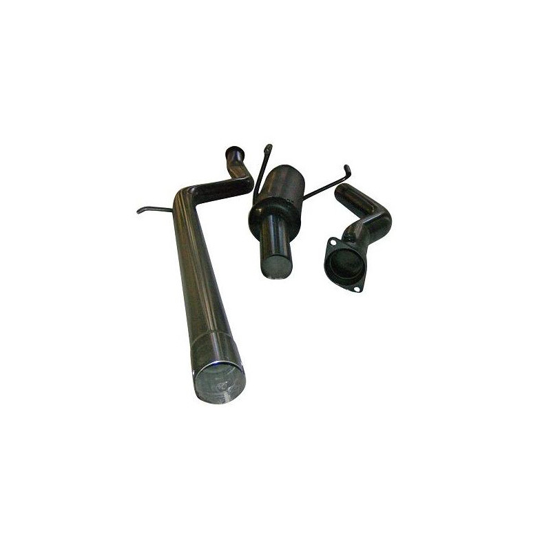 Ligne d'échappement Groupe A acier Peugeot 206 2.0 s16 >01 Euro4