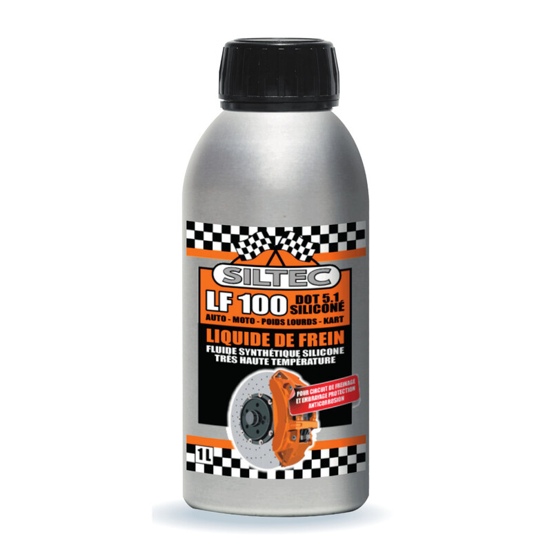 Liquide de Freins Siltec LF100 DOT 5.1 Siliconé (1L)
