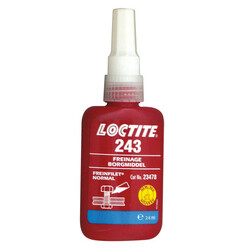 Freinfilet Normal Loctite 243 (Bleu, 24 ml)