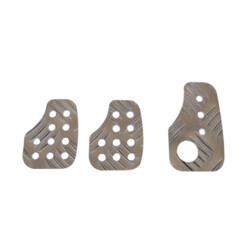 Pédalier BPS Access Alu Grain de riz 