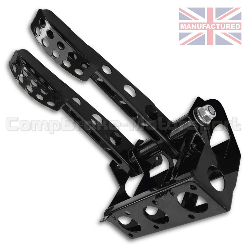 Pédalier Compbrake pédale double à cable au plancher MC vers av. acier
