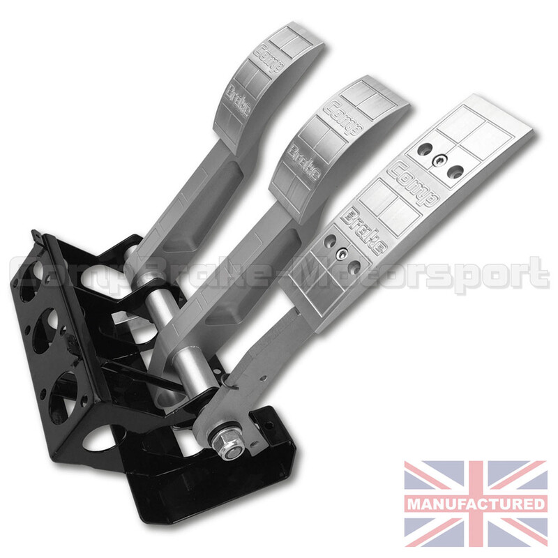 Pédalier Compbrake pédale triple à cable au plancher MC vers av. alu
