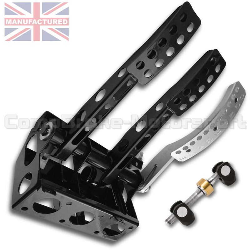 Pédalier Compbrake pédale triple hydr. au plancher MC vers av. acier