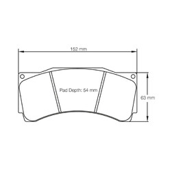 Plaquettes de frein AV Pagid S1539 RST3
