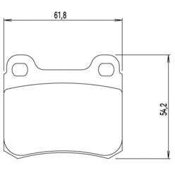 Plaquettes de frein Pagid 1177 RSH42 Opel Astra / Calibra / Kadett AR