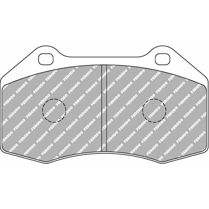 Plaquettes Ferodo DS 2500 Fiat 124 Spider 1.4 Abarth/Multiair Av