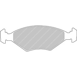 Plaquettes Ferodo DS1.11 FIAT Uno 1.1 van AN 01-88 > 12-94 AV