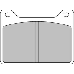 Plaquettes Ferodo DSUNO FRP3108 Wilwood Billet Powerlite Calipers