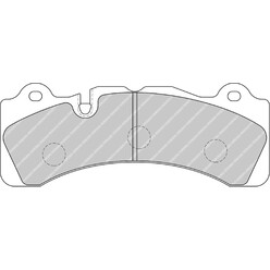 Plaquettes Ferodo Racing DS1.11 FRP3099 étrier Brembo 6p 48mm