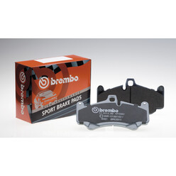 Plaquettes sportives BREMBO HP 2000 Alcon Avant