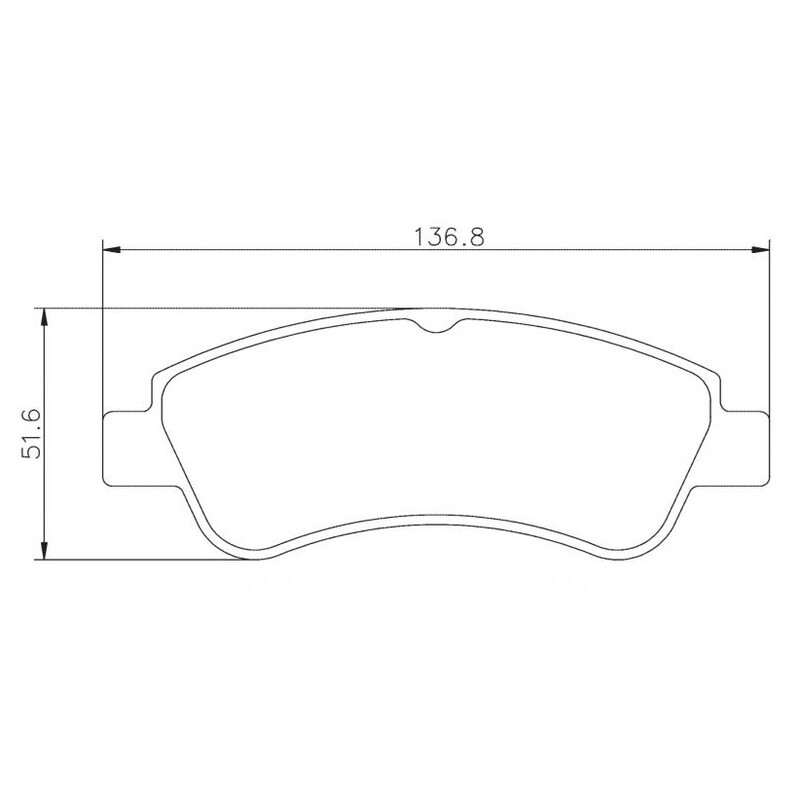 Plaquettes sportives BREMBO HP 2000 Citroen C2 VTS Avant