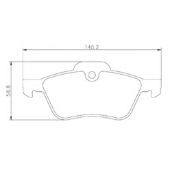 Plaquettes sportives BREMBO HP 2000 Mini Avant